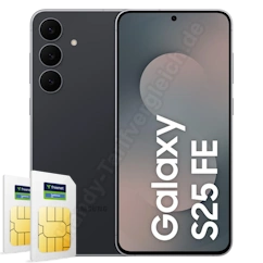 Samsung Galaxy S25 FE mit 2 Verträgen im o2-Netz - Freenet
