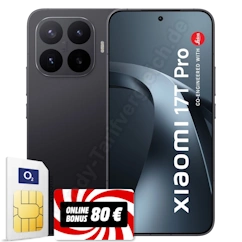 Xiaomi 17T Pro mit 80 Euro Cashback und Vertrag im Netz von o2 - Telefónica